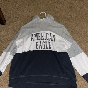 American eagle shirt with hood.